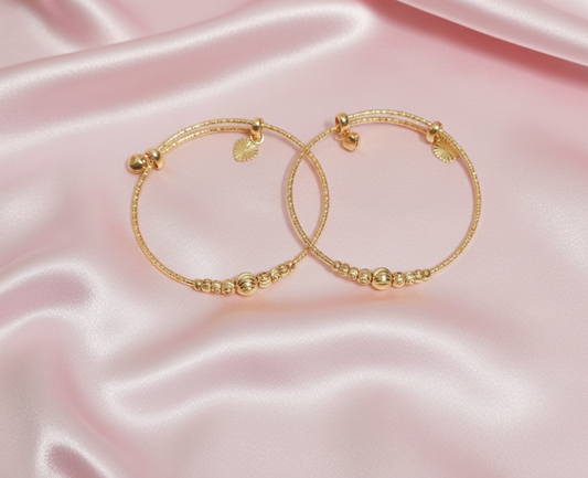 Bangle Bracelets Pair