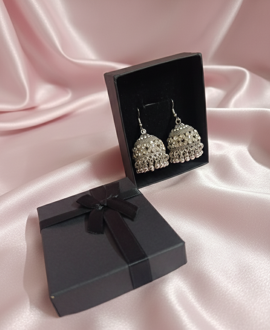 Chandni Ivory Jhumkas| Instantly Elevate Your Look