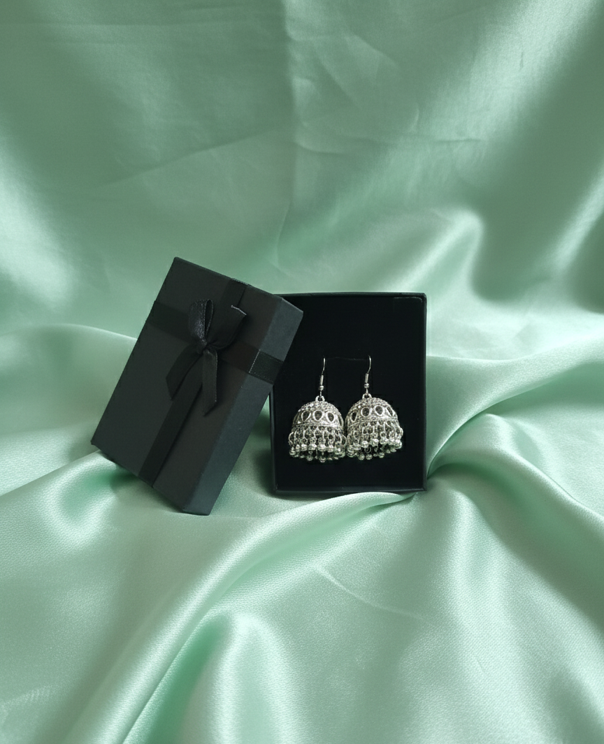 Everyday Silver Jhumkas | For Your Daily Wear