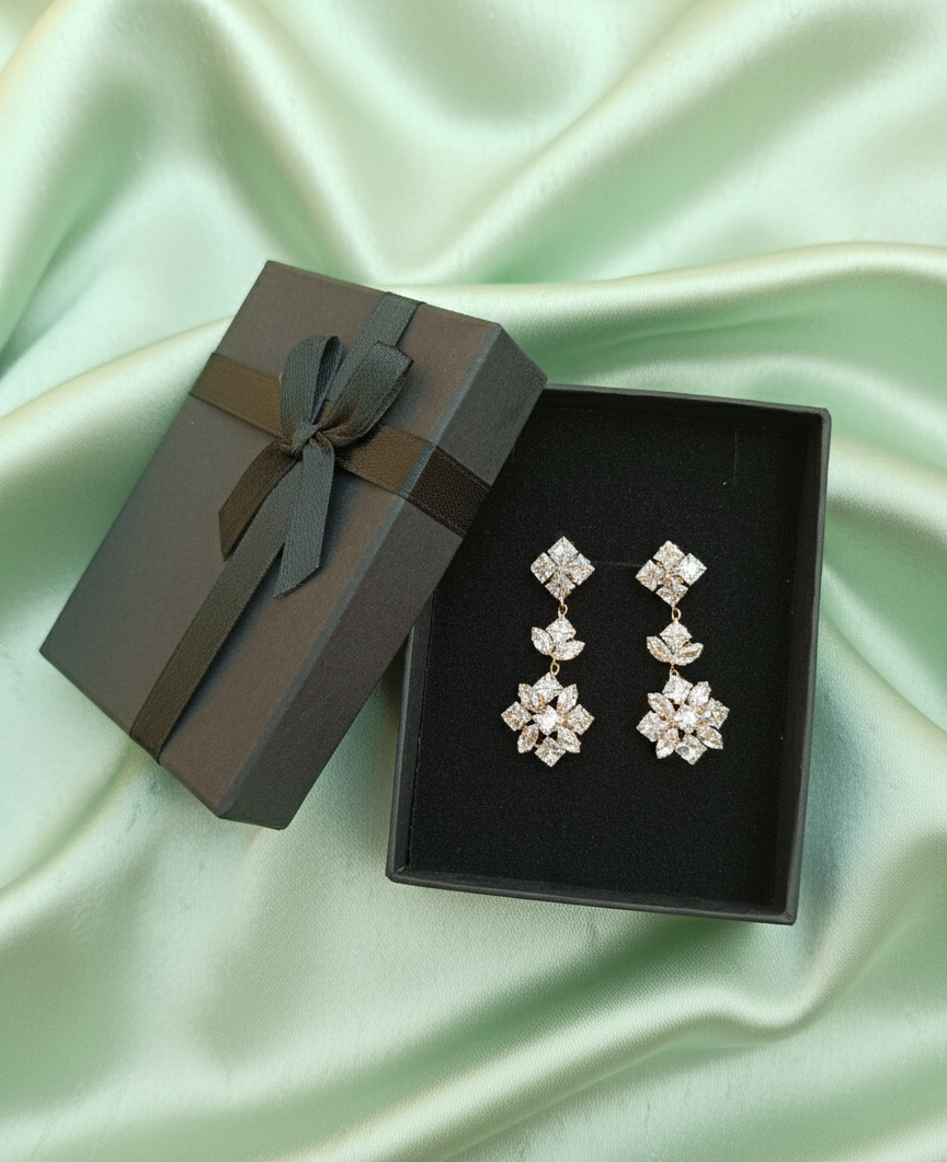 Floral Long Earrings | Perfect Daily Wear