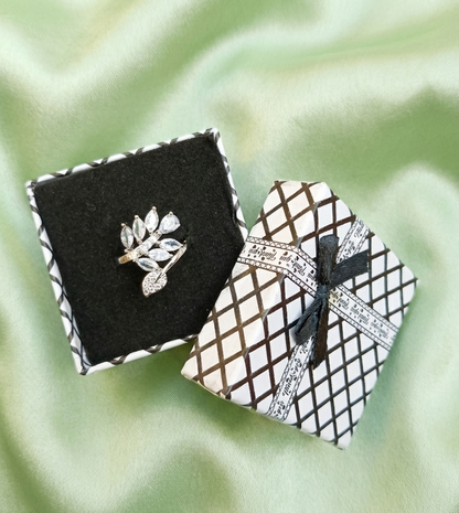 Crystal Bloom Ring | Sparkle with Every Gesture