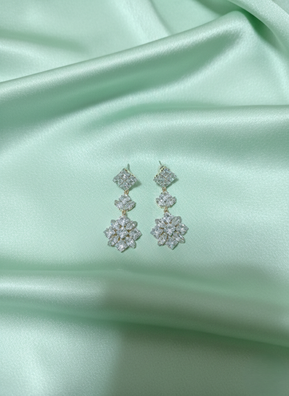 Floral Long Earrings | Perfect Daily Wear