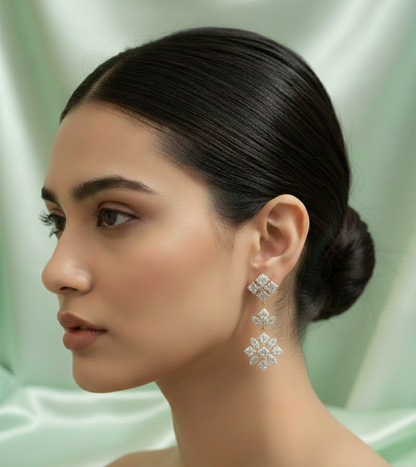 Floral Long Earrings | Perfect Daily Wear