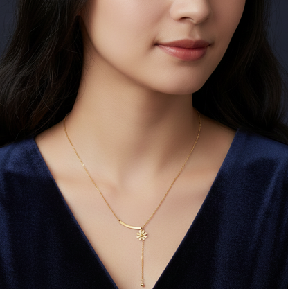 Floral Daisy Necklace | Freshness in Every Detail