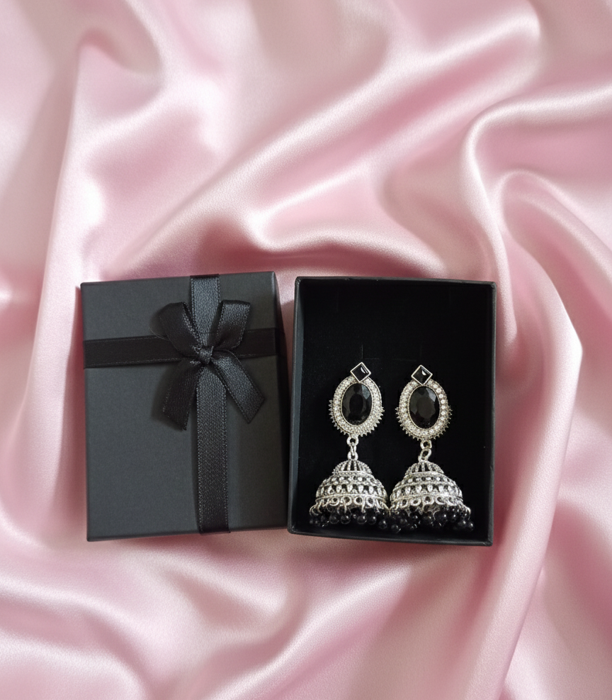 Mehfil Blackstone Jhumkas | Where Culture Meets Class