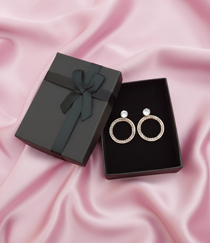 Golden Orbit Studs | Simple Radiant